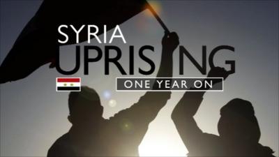 GRAPHIC: Syria Uprising; One Year On