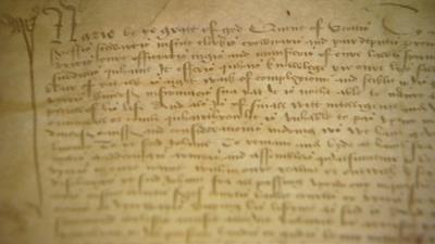 Letter from Mary, Queen of Scots