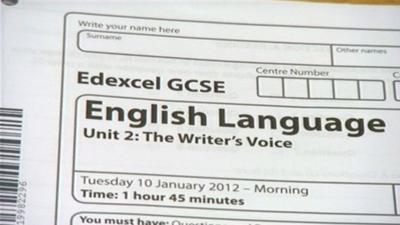 Pupils at the Castle School, Taunton, received far lower grades than predicted in their exams taken in January