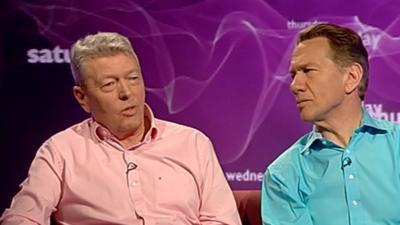 Alan Johnson and Michael Portillo