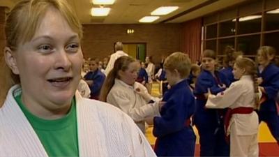 Judo coach Beth Wood