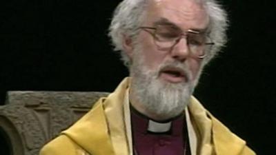 The Archbishop of Canterbury Dr. Rowan Williams