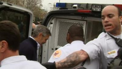 George Clooney arrested