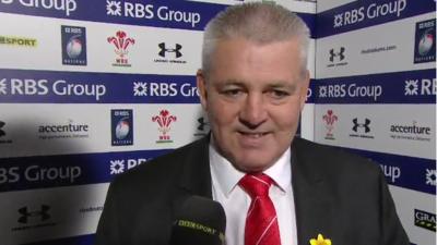 Wales coach Warren Gatland