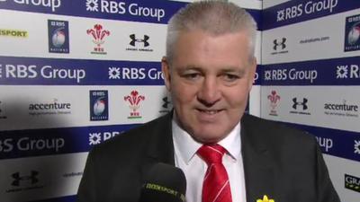 Wales coach Warren Gatland