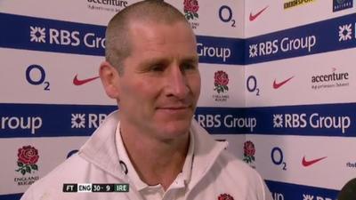 England coach Stuart Lancaster