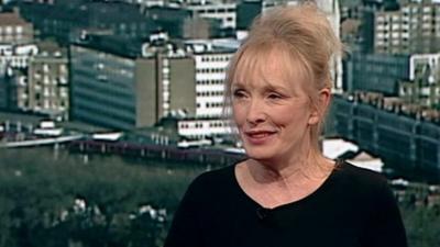 Actress Lindsay Duncan