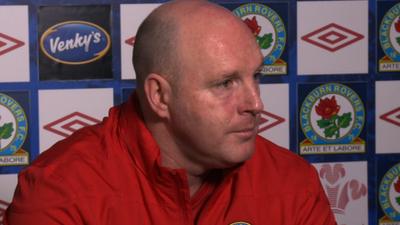 Blackburn manager Steve Kean