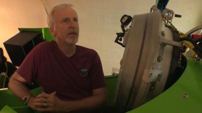 Film director James Cameron