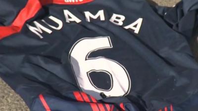 Fabrice Muamba replica shirt