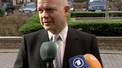 UK Foreign Secretary William Hague