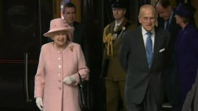 The Queen and Duke of Edinburgh