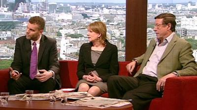 Tim Montgomerie, Ann Treneman and Max Hastings