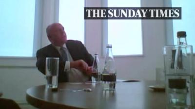 Peter Cruddas filmed by undercover Sunday Times reporters