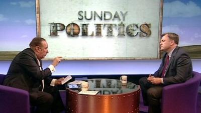 Andrew Neil and Ed Balls