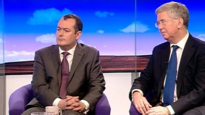 Michael Dugher and Michael Fallon