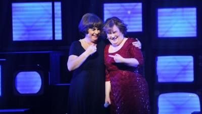 Elaine Smith and Susan Boyle