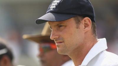 England captain Andrew Strauss