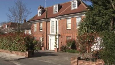 House in Hampstead once owned by Saadi Gaddafi