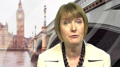 Labour deputy leader Harriet Harman