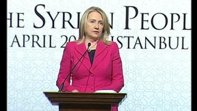 US Secretary of State, Hillary Clinton