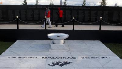 Malvinas Cenotaph in Ushuaia