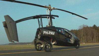 A Dutch company is launching a vehicle which can be driven on land, or flown in the air.