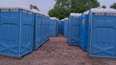 Portable toilets