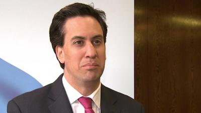 Labour leader Ed Miliband