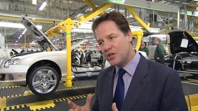 Deputy Prime Minister Nick Clegg