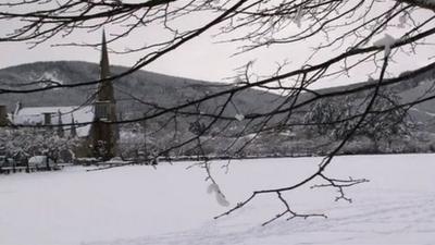 Snow in Aberdeenshire