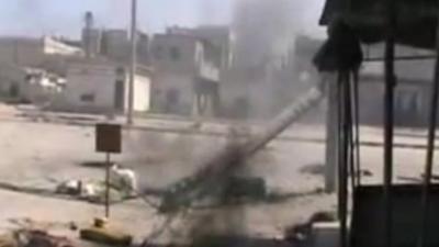 Still image believed to be of Homs