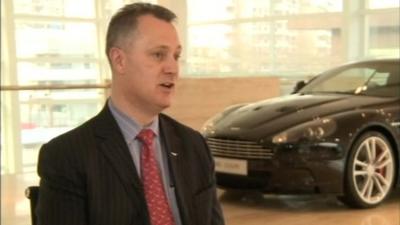 Aston Martin's Matthew Bennett