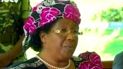Malawi Vice-President Joyce Banda