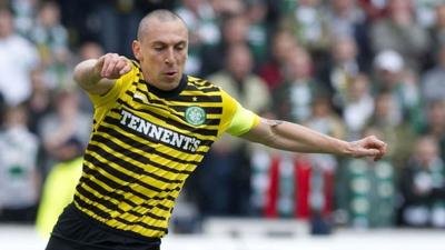 Celtic captain Scott Brown