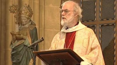 Archbishop of Canterbury Rowan Williams