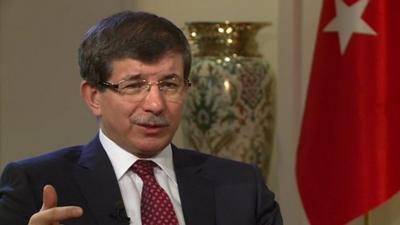 Turkish Foreign Minister Ahmet Davutoglu