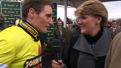 Grand National-winning jockey Daryl Jacob,