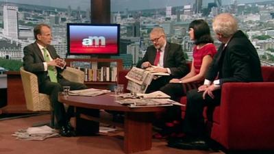 Andrew Marr Show paper review