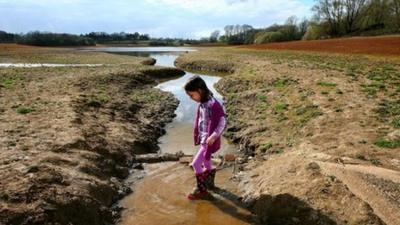 Some rivers have less water in them than ever before at this time of year