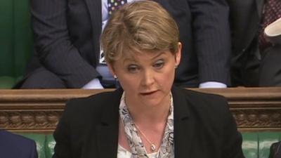 Shadow Home Secretary Yvette Cooper