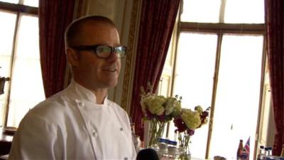 Chef Heston Blumenthal