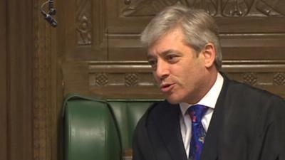 Speaker John Bercow