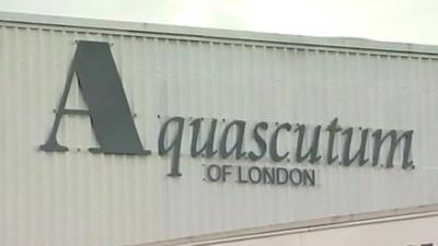 Aquascutum factory in Corby