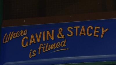 Gavin and Stacey sign