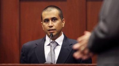 George Zimmerman in court, 20 April