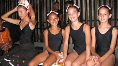 ballet dancers at Cuba's National Ballet School