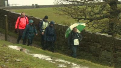 Ramblers on Kinder Scout