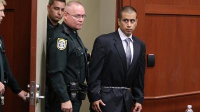 George Zimmerman in court