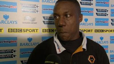 Wolves manager Terry Connor